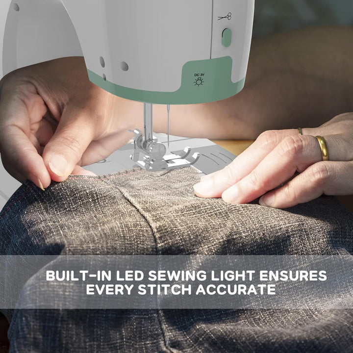 BowLift | Portable Sewing Machine with 12 Stitches & Extension Table – StitchPro