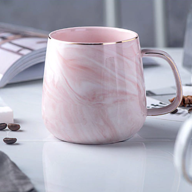 BowLift | Marble-Gold-Inlay-Cup
