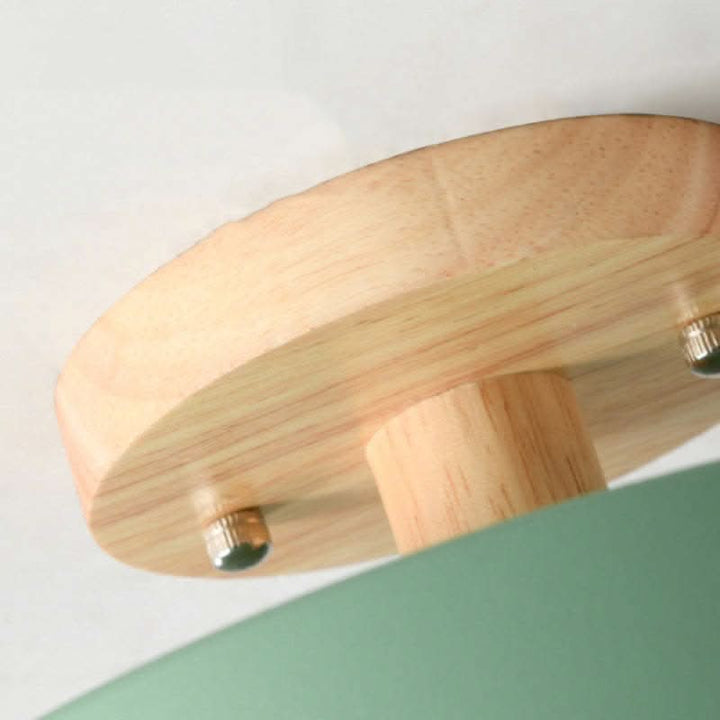 BowLift | Modern Wood LED Ceiling Light with Dimmable Function