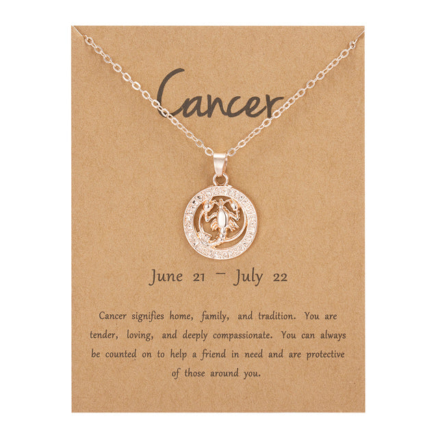 BowLift | Constellation Rose Gold Animal Necklace