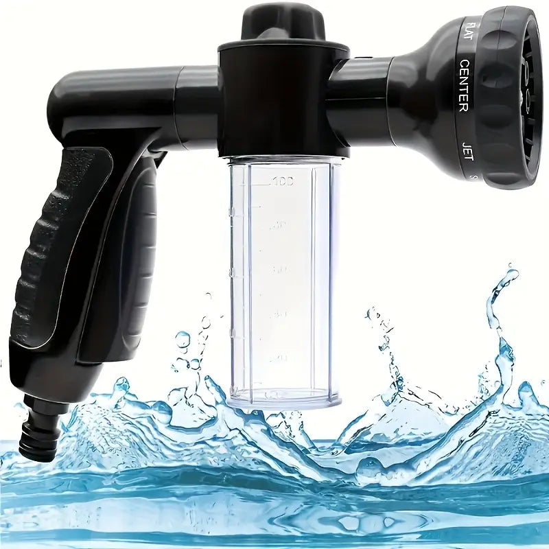 BowLift | Multifunctional Car Wash Gun – Spray Gun with Microfiber Attachment for Thorough Cleaning