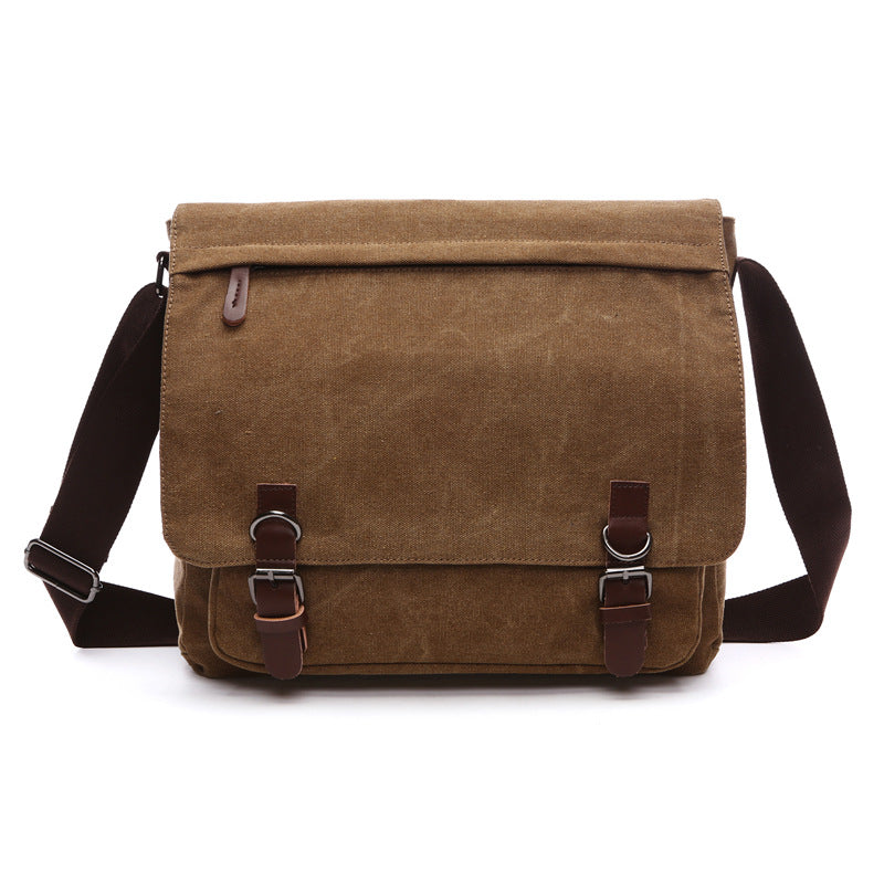 BowLift | Carlos – Rugged Men’s Shoulder Bag for Everyday Use | Durable Canvas Crossbody Bag