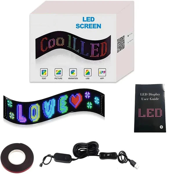 BowLift | Ultra-thin flexible Bluetooth LED screen