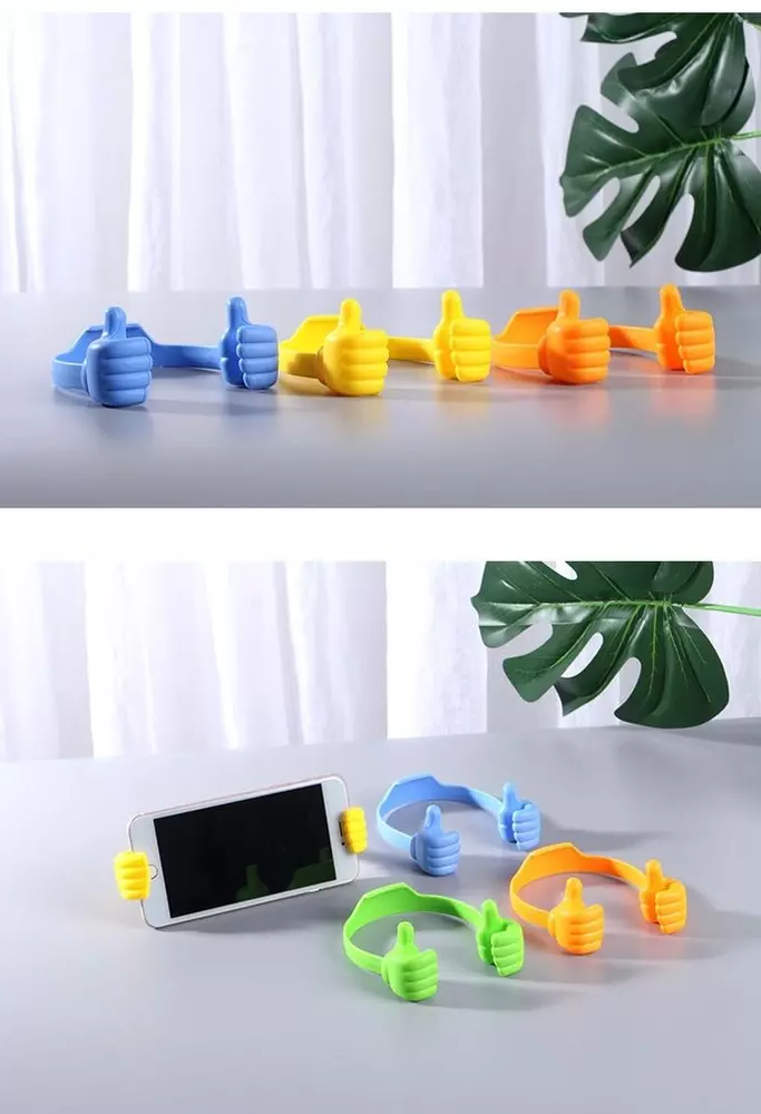 BowLift | Thumbs Up Lazy Phone Stand Fun & Functional Hands-Free Holder