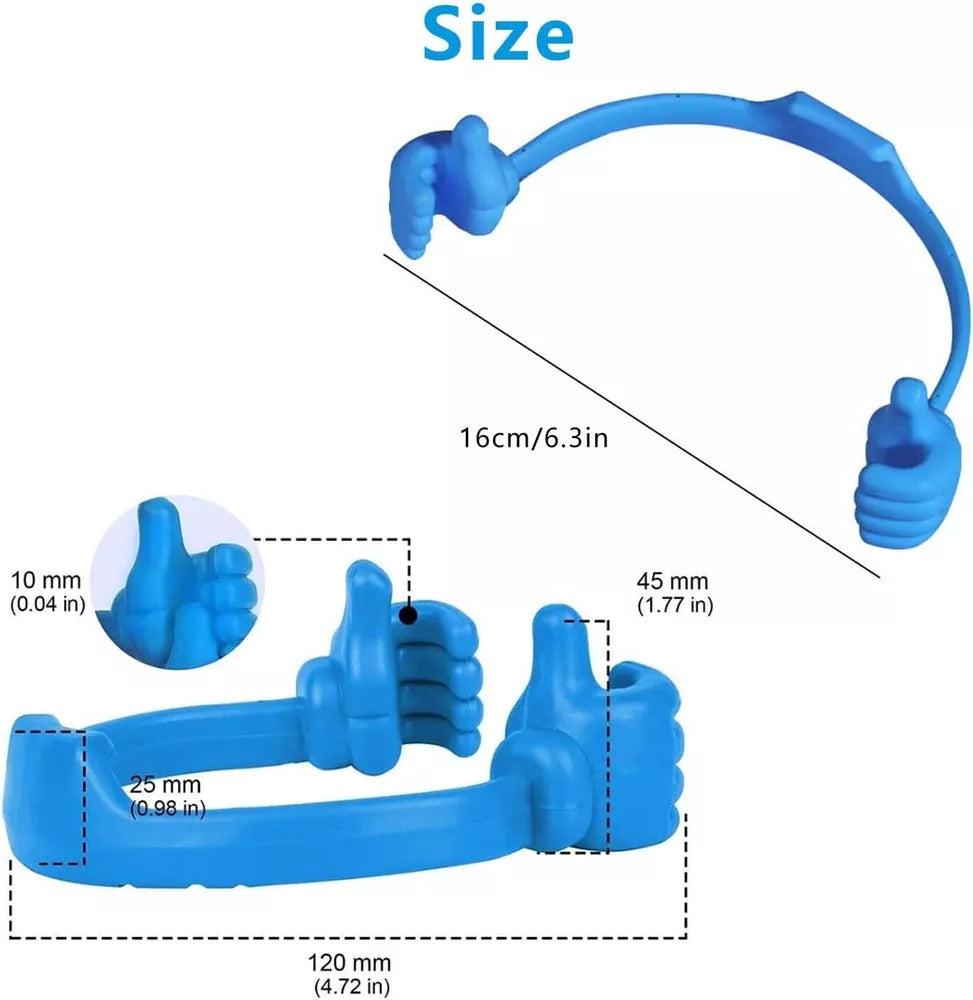 BowLift | Thumbs Up Lazy Phone Stand Fun & Functional Hands-Free Holder