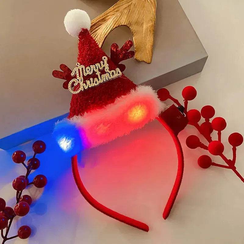 BowLift | Christmas With Light Headband Snowflake Women's