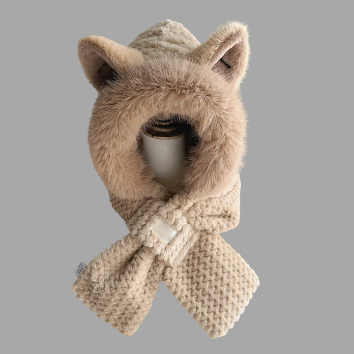 BowLift | Sweet Fox Ears 2-in-1 Hat and Scarf