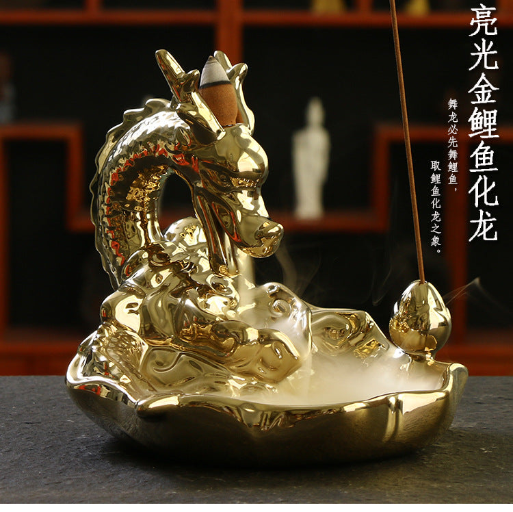 Decorative Dragon Theme Incense Holder