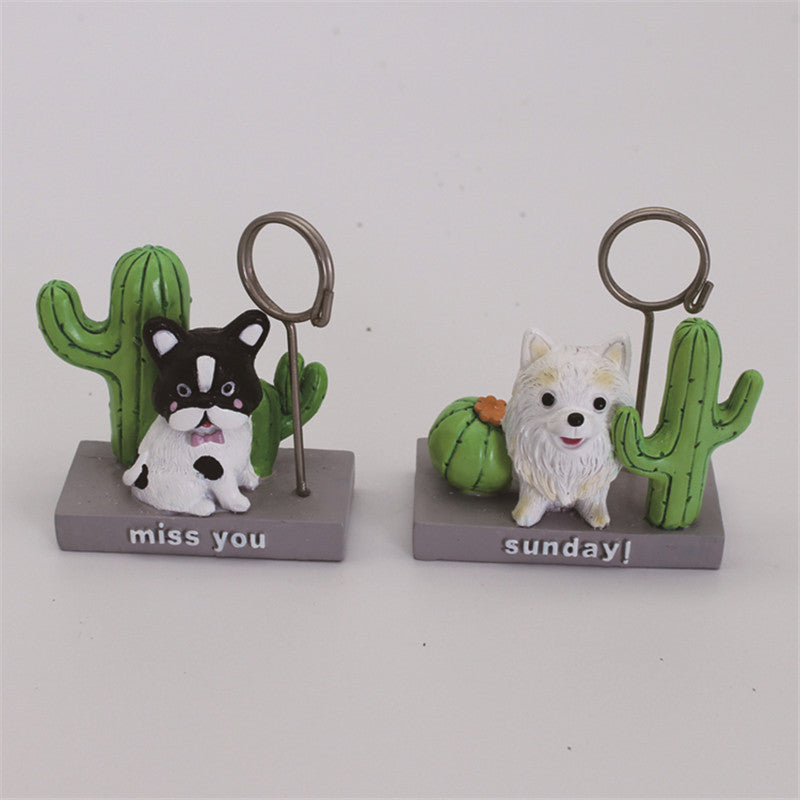 Decorative Photo Clip Holder