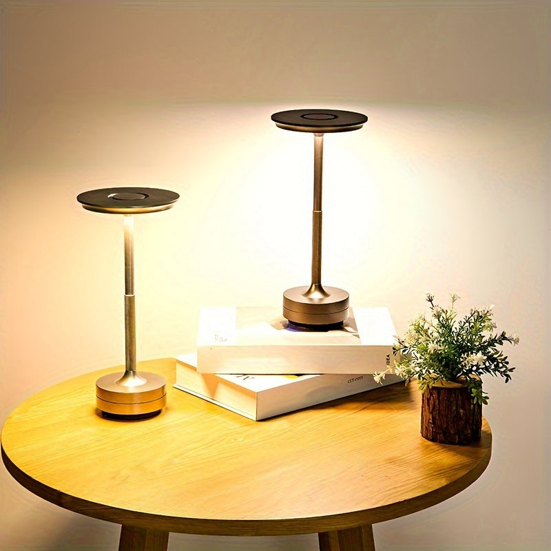 LumiTaf – Modern LED Table Lamp with USB Bowlift