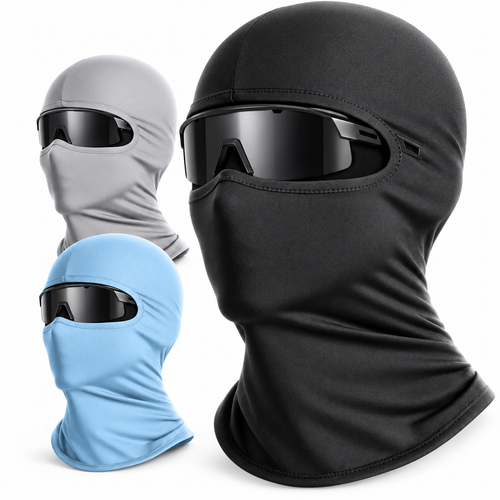 Breathable Stretch Thermal Full-Face Balaclava Bowlift