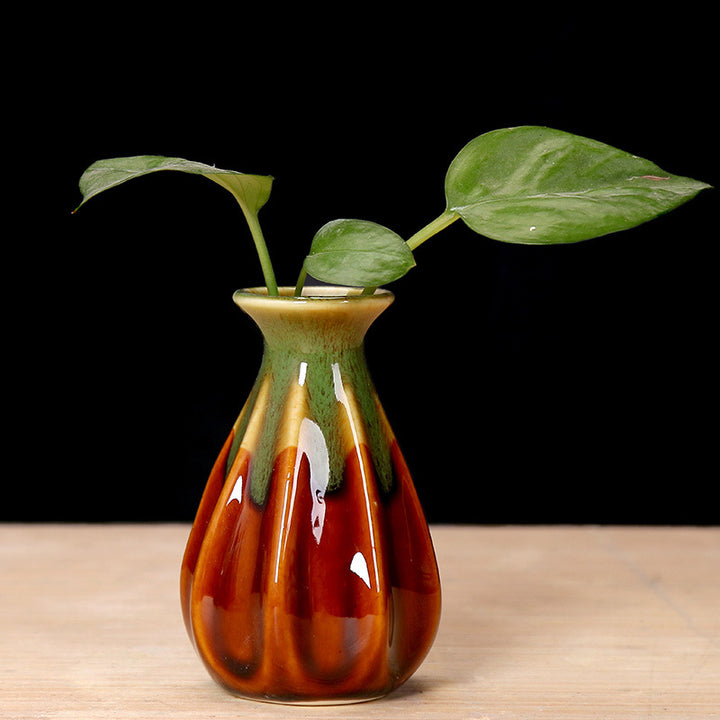 Elegant Handcrafted Ceramic Flower Vase Bowlift