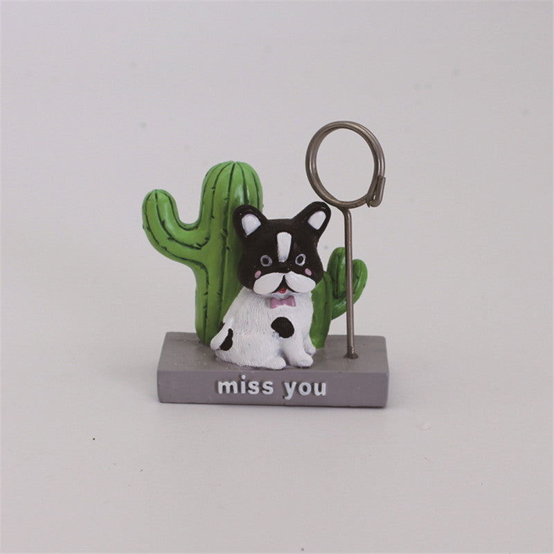 Decorative Photo Clip Holder
