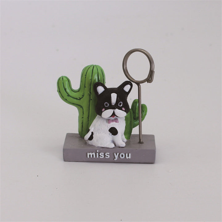 Decorative Photo Clip Holder