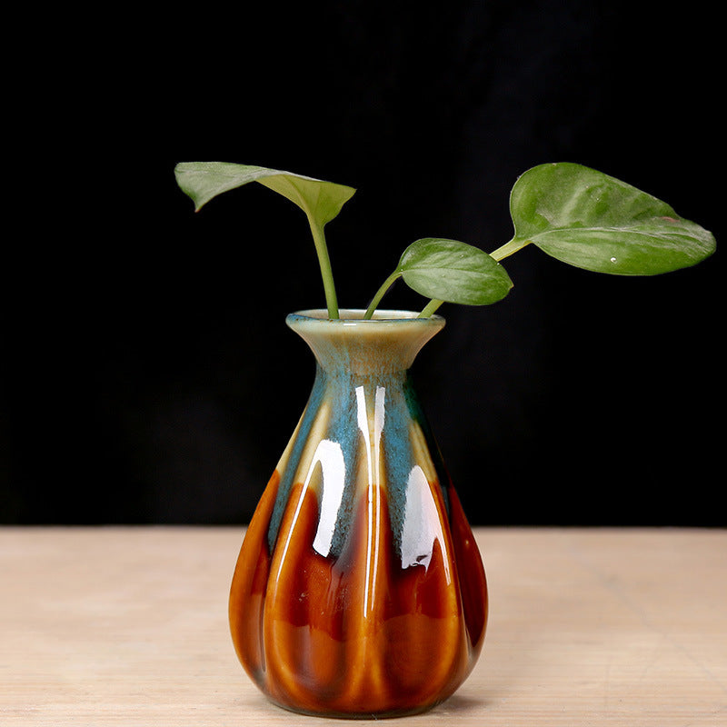 Elegant Handcrafted Ceramic Flower Vase Bowlift