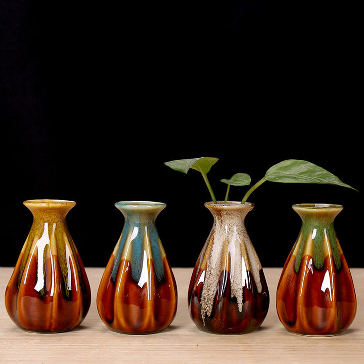Elegant Handcrafted Ceramic Flower Vase Bowlift