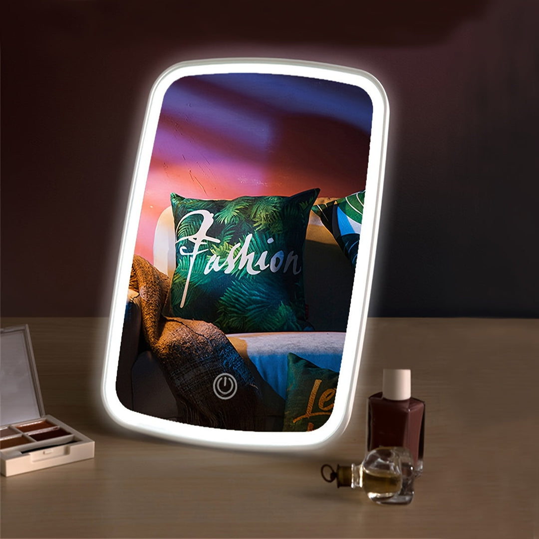 BloomMirror - Elegant LED Makeup Mirror USB Rechargeable Bowlift