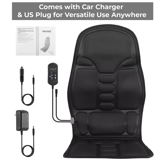 BowLift | Heated Massage Cushion Pad for Chair & Car
