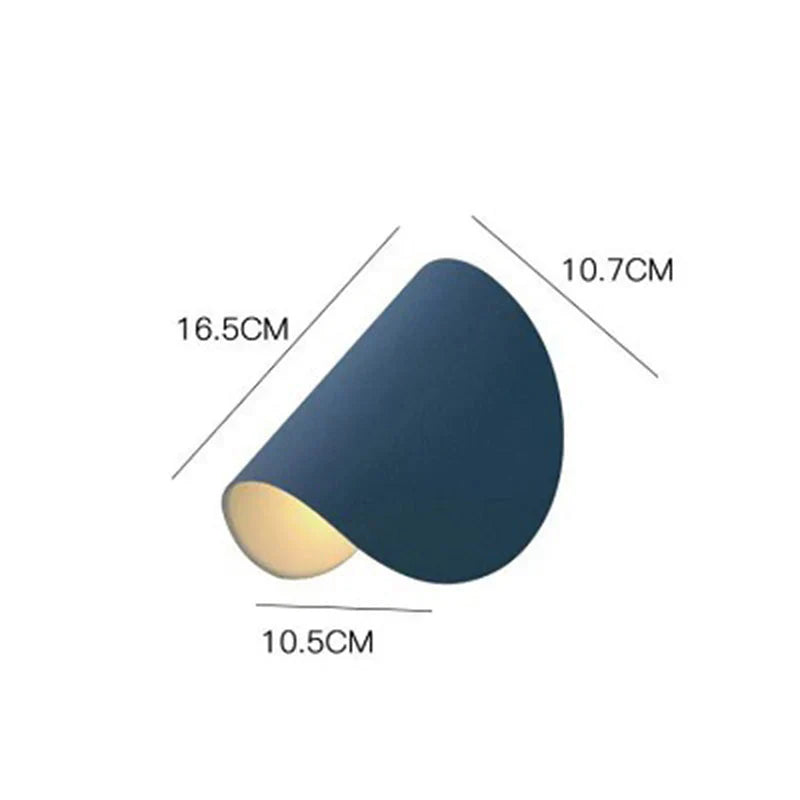 BowLift | Modern Colored LED Wall Light in Stylish Design