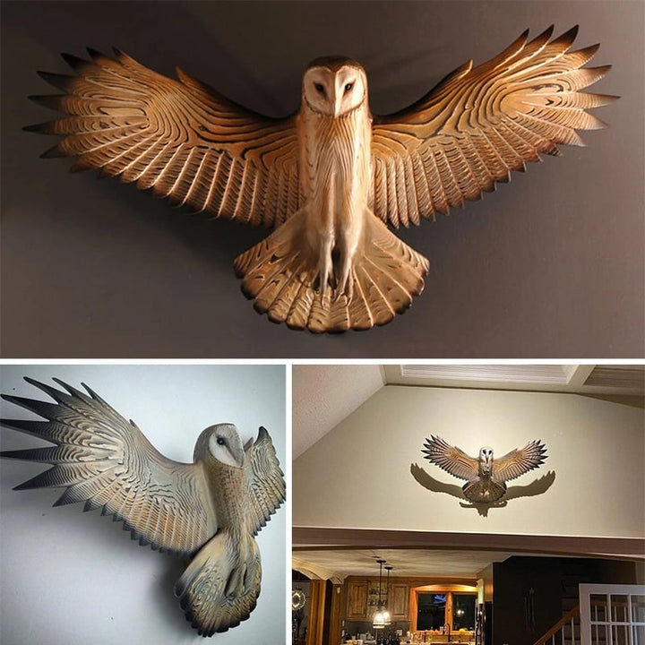 BowLift | Great owl gaze in artistic edition