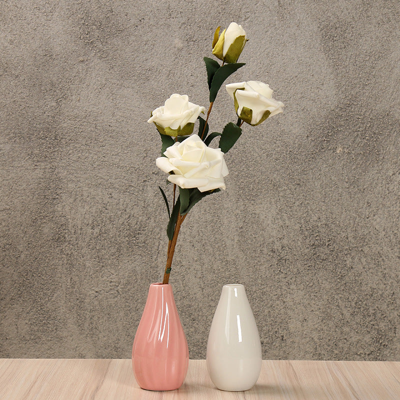 Elegant Ceramic Teardrop Vase Bowlift