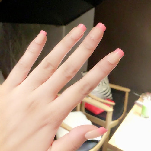 Ombre French Tip Press-On Nails