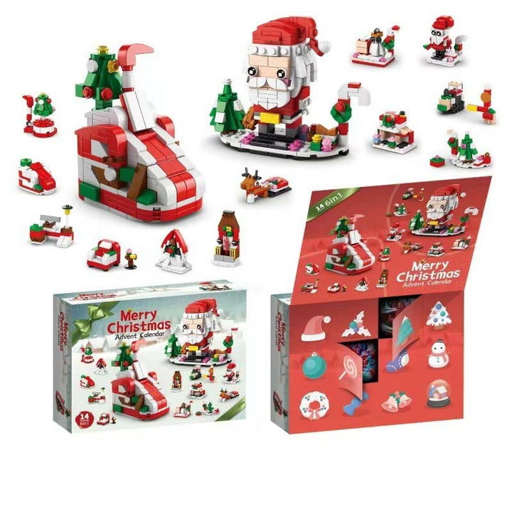 BuildJoy - Festive Building Blocks Advent Calendar Bowlift