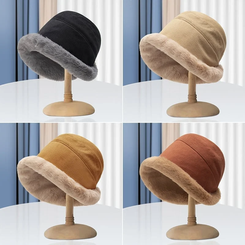 BowLift | Extraordal Plus Velvet Thickened Fisherman Hat