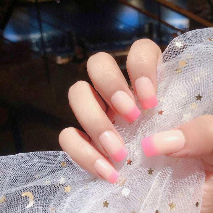 Ombre French Tip Press-On Nails