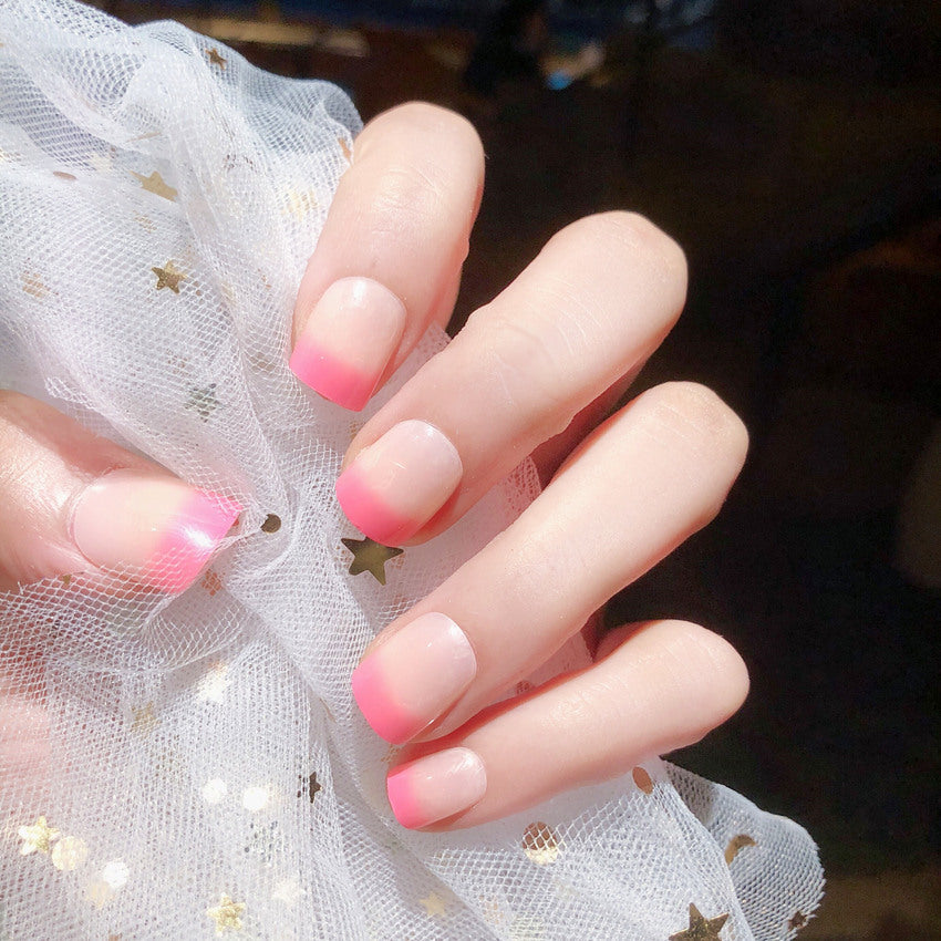 Ombre French Tip Press-On Nails