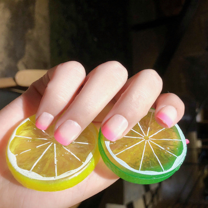 Ombre French Tip Press-On Nails