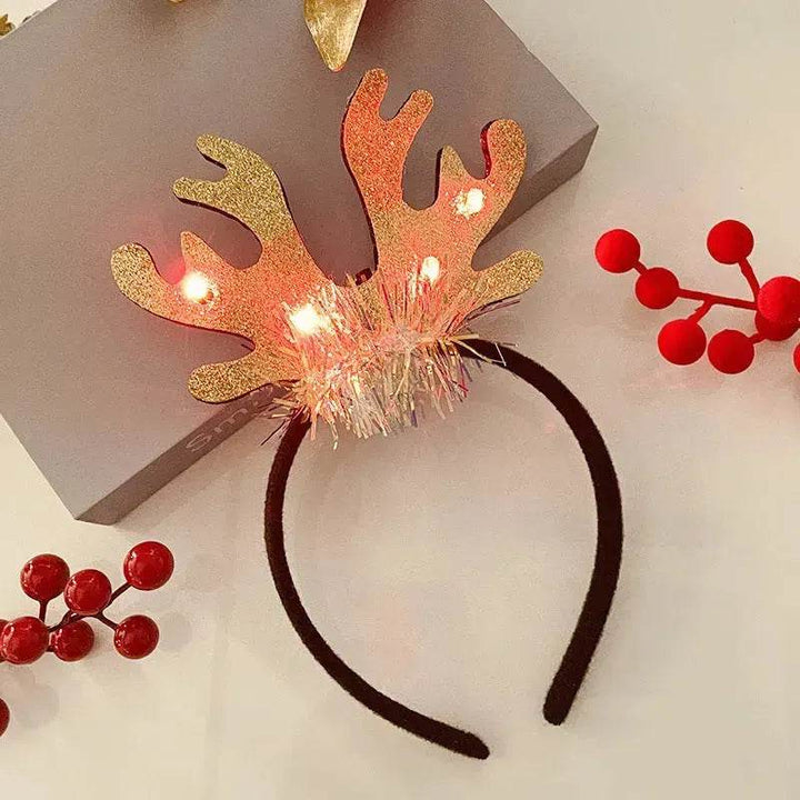 BowLift | Christmas With Light Headband Snowflake Women's