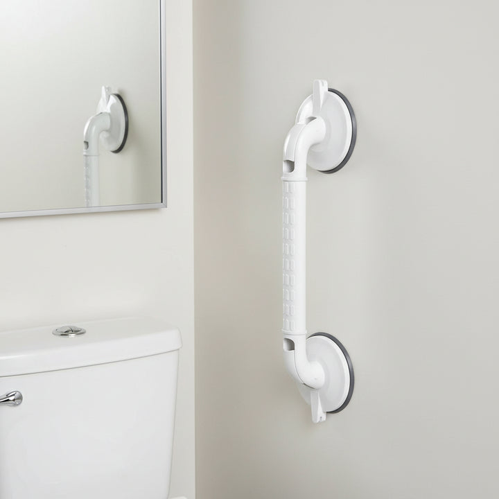BowLift | Adjustable Suction Bathroom Safety Handle – No Drill