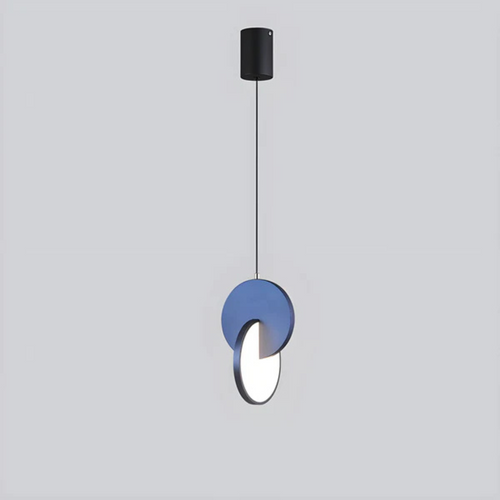 Round Scandinavian LED Pendant Lamp with Warm White Light for 10–15 m²