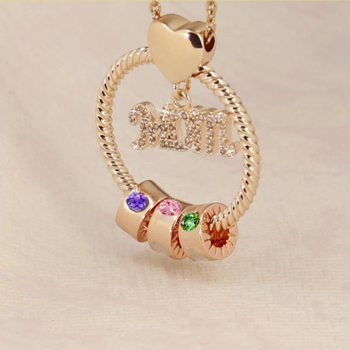 BowLift | Birthstone necklace for the mother
