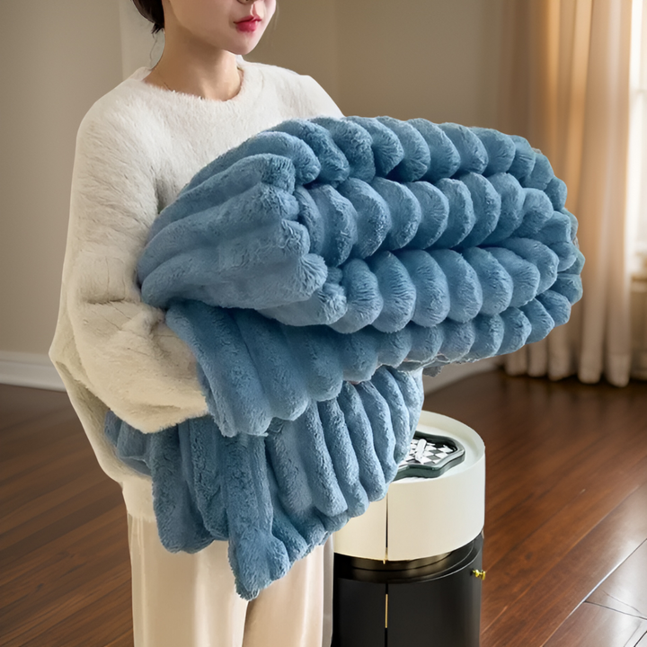 Soft Fleece Blanket, Warm Throw for Couch or Bed