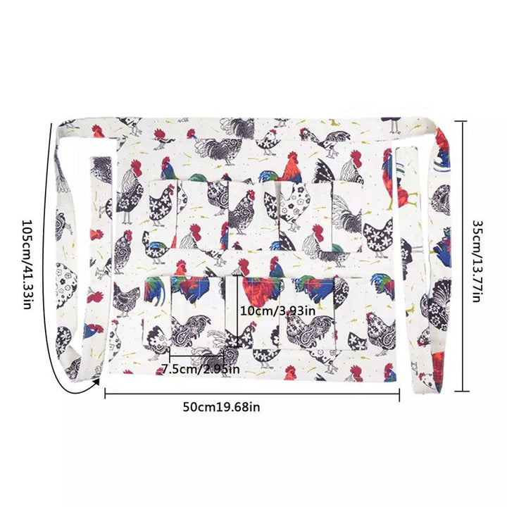 Multi-Pocket Eggs Harvest Working Aprons | Bowlift