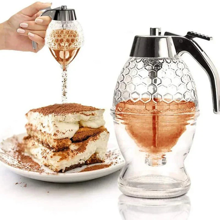 BowLift | Stylish Honey Dispenser with Drip-Free Technology – Precise Dispensing without Spillage