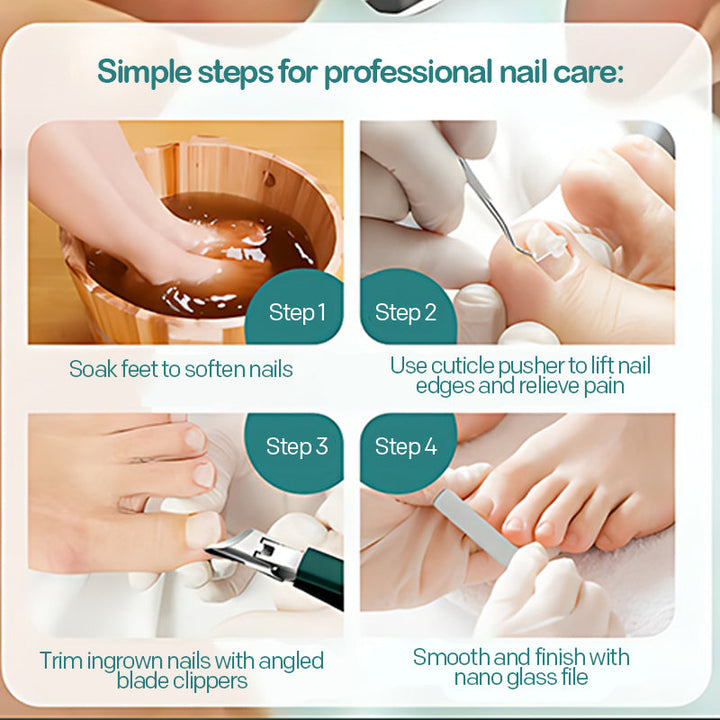 BowLift | Large opening nail clipper set