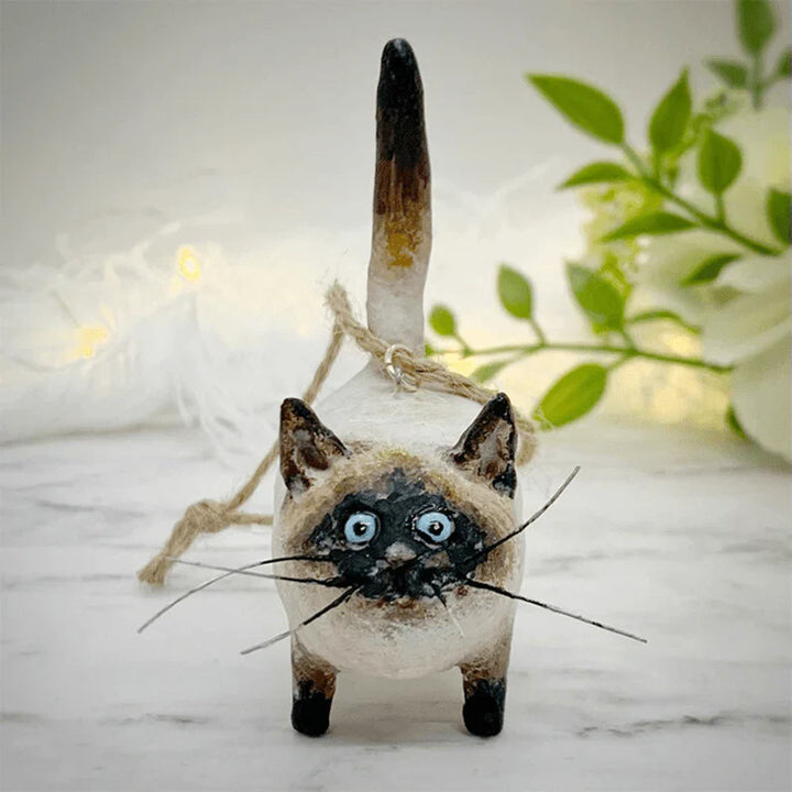 HolidayPaws – Handmade Cat Christmas Tree Ornaments Bowlift