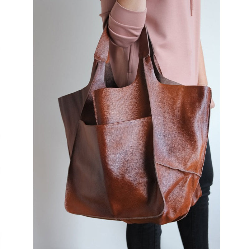 BowLift | Oversized Leather Weekend Bags