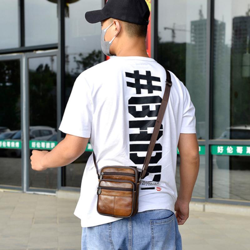 BowLift | Vintage Shoulder Bag for Men