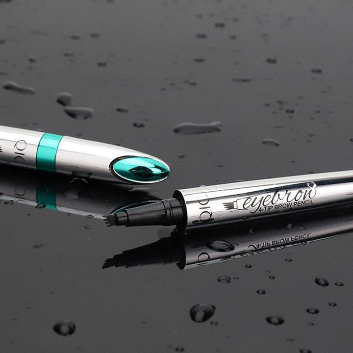 BowLift | Waterproof 3D Microblading Eyebrow Pencil with 4 Fork Tips