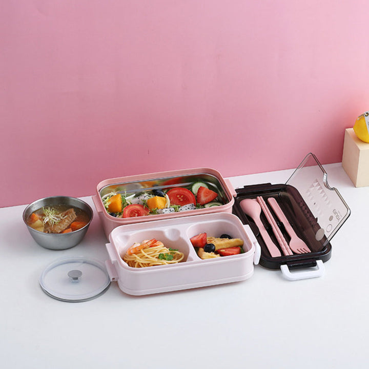 BowLift | Portable Three Stackable Lunchbox
