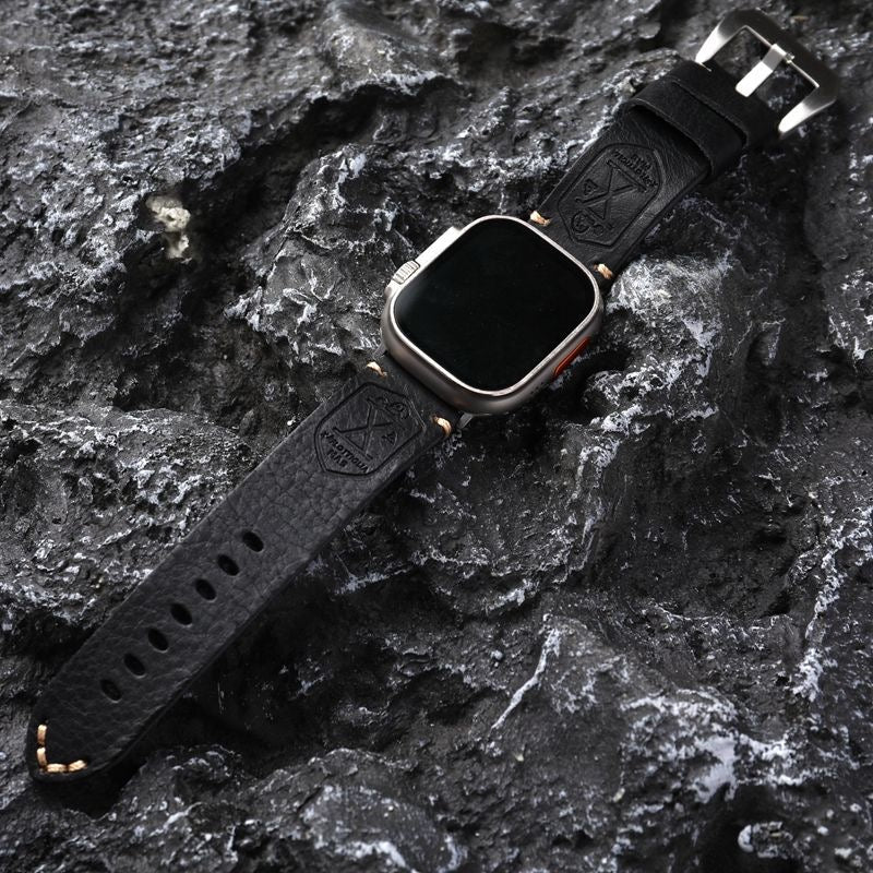 Handcrafted Vintage Leather Apple Watch Band