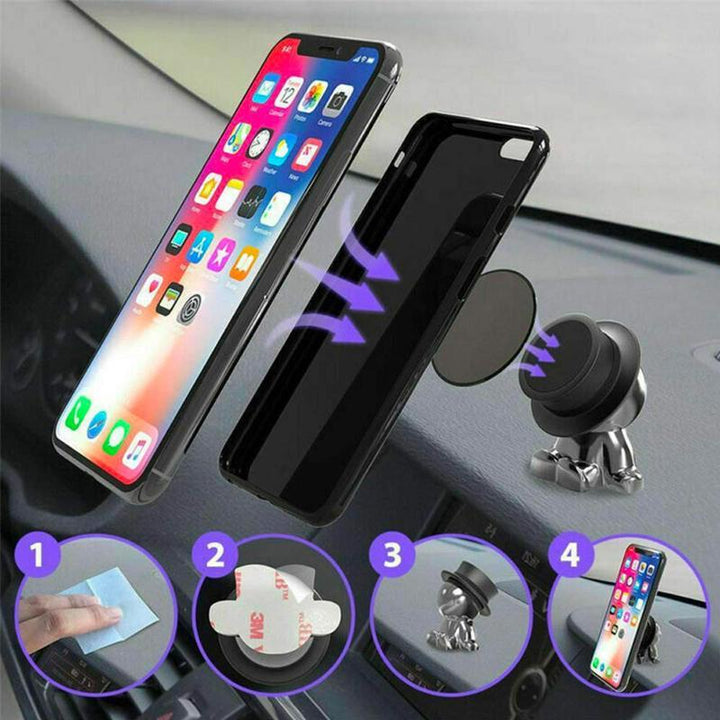 Cute Magnetic Rotating 360° Phone Holder | Bowlift