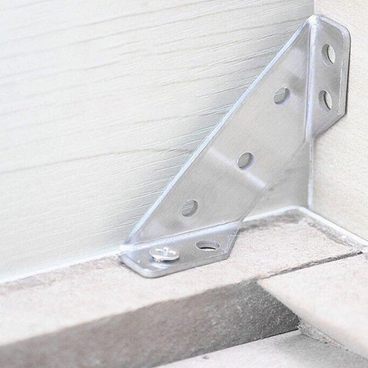 BowLift | Universal Stainless Steel Furniture Corner Connectors (10 pieces)