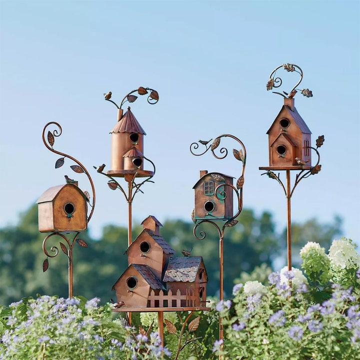 BowLift | Birdhouse Garden Stakes