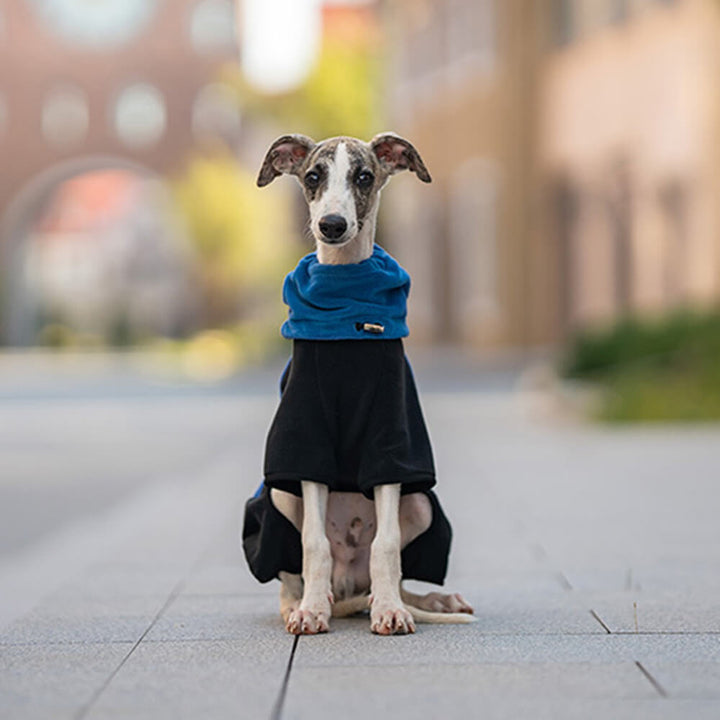 BowLift | Full Protection Polar Fleece Dog Overall with Removable Collar