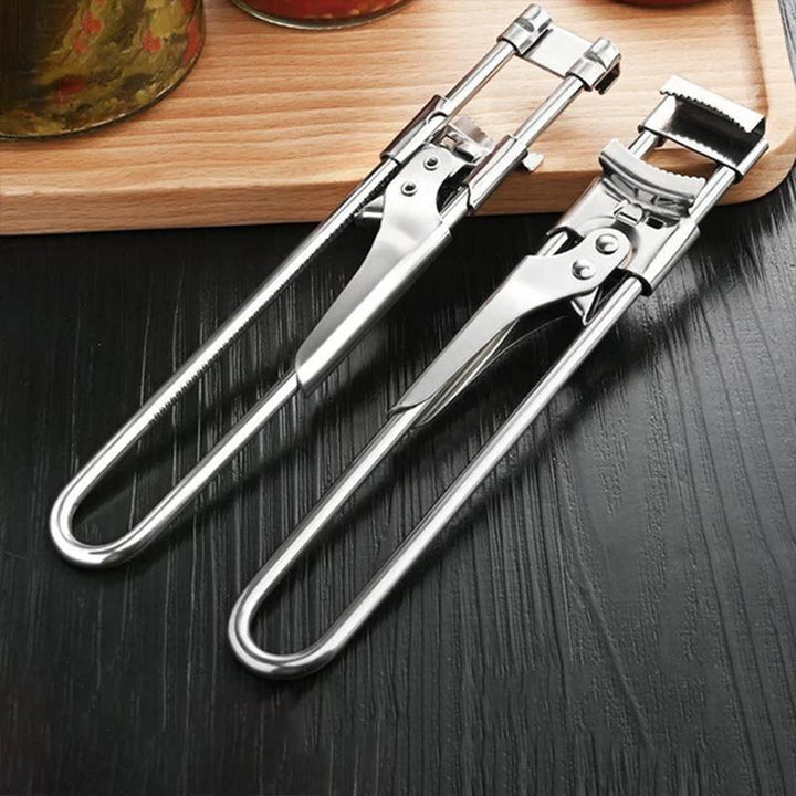 Adjustable Jar & Bottle Opener Multifunctional Stainless Steel Can Opener | Bowlift
